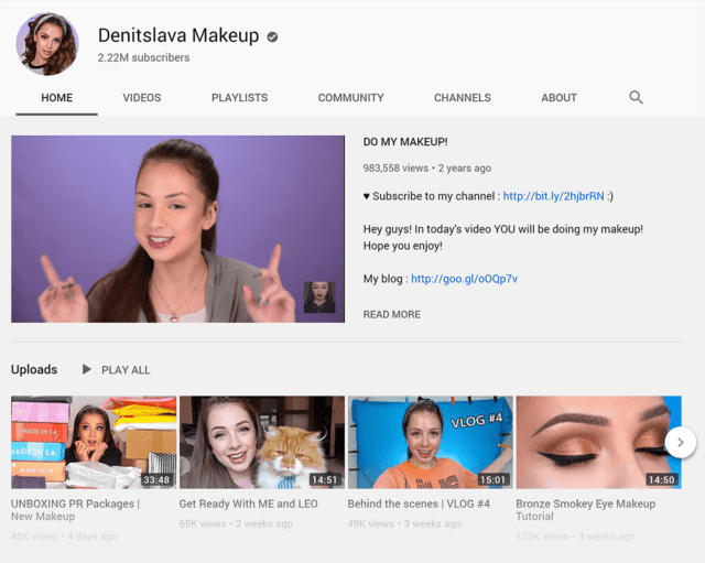 Denitslava Makeup