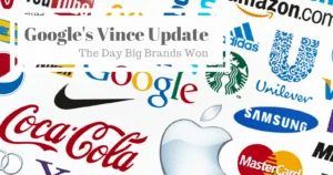 الگوریتم وینس گوگل (Vince) روز پیروزی برندهای بزرگ الگوریتم وینس گوگل (Vince)