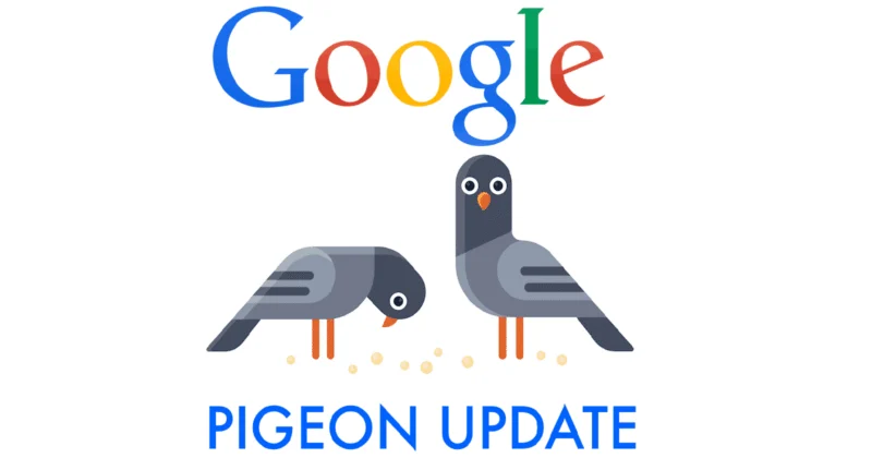 الگوریتم کفتر گوگل Pigeon الگوریتم کفتر گوگل Pigeon