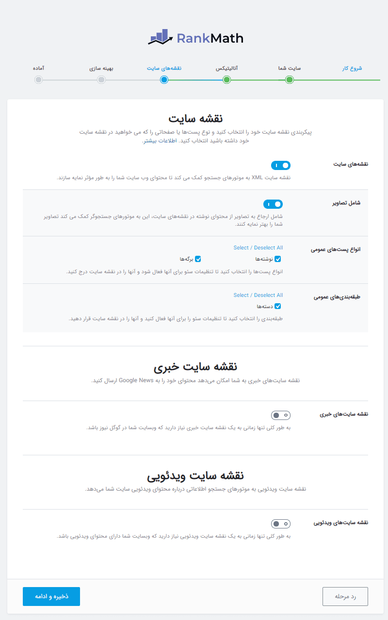 آموزش افزونه Rank Math