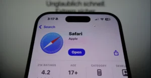 جستجوی هوش مصنوعی در Safari