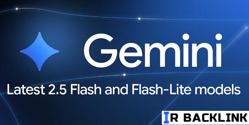 آپدیت جدید جمینی 2.5 فلش