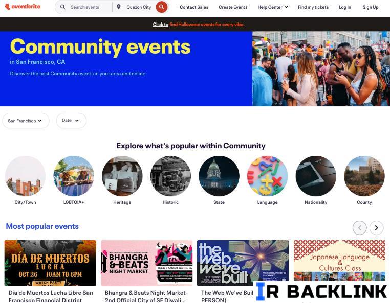 جامعه های Eventbrite برای رویدادهای بزرگ