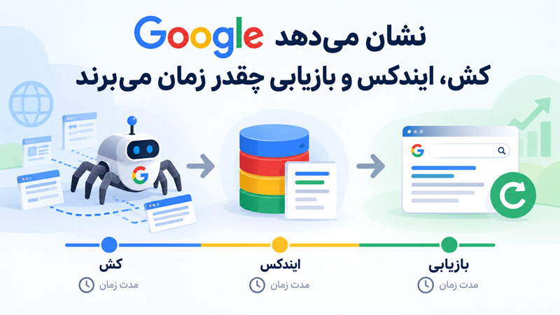 زمان کراول، ایندکس و بازیابی در گوگل چقدر است